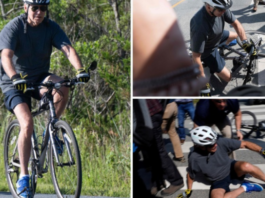 Joe Biden impliqué dans un accident de vélo