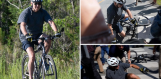 Joe Biden impliqué dans un accident de vélo