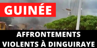 Affrontements violents à Dinguiraye