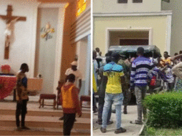 Attaque d'une église catholique au nigeria