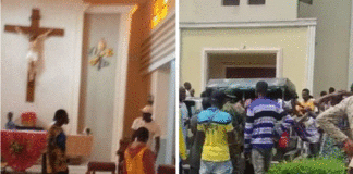 Attaque d'une église catholique au nigeria