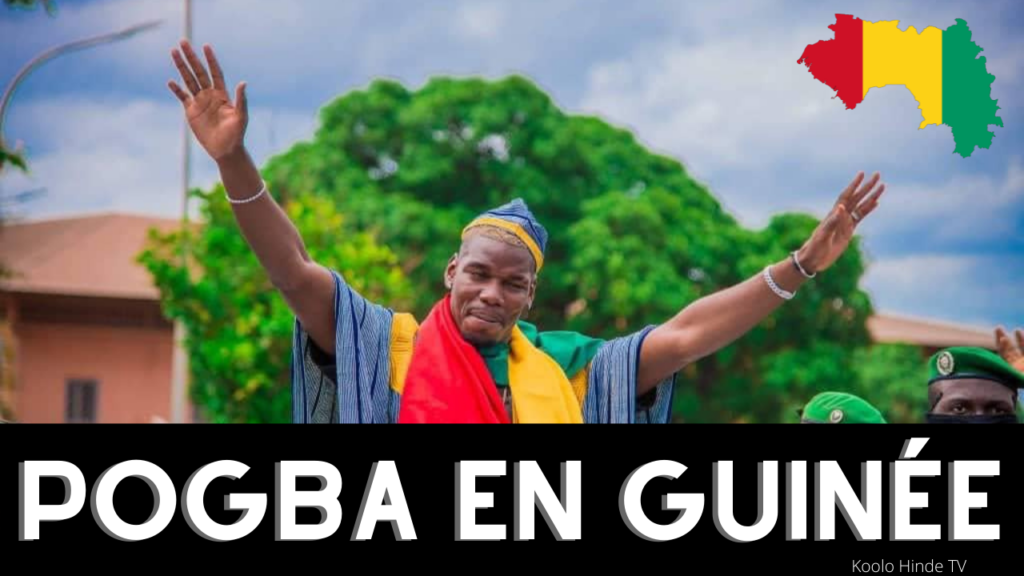 Paul Pogba entrain de danser Guinée