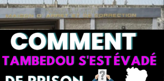 Comment Tambedou Mohamed s'est-il évadé de prison