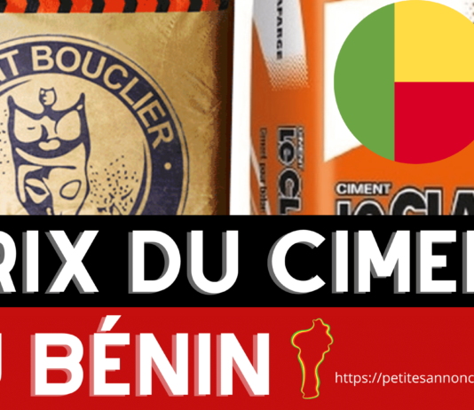 prix du ciment au bénin 2023