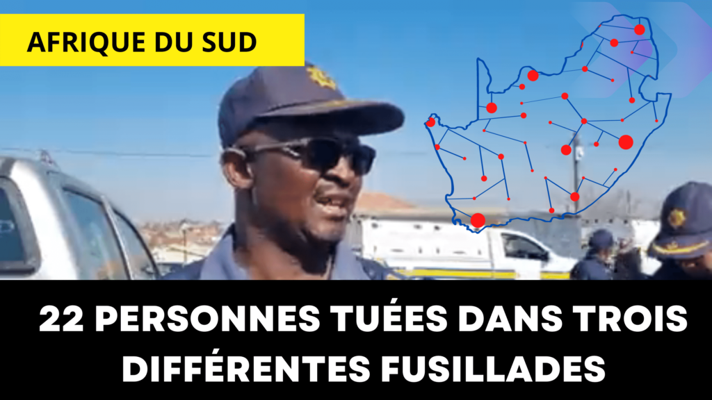 22 personnes tuées dans trois différentes fusillades