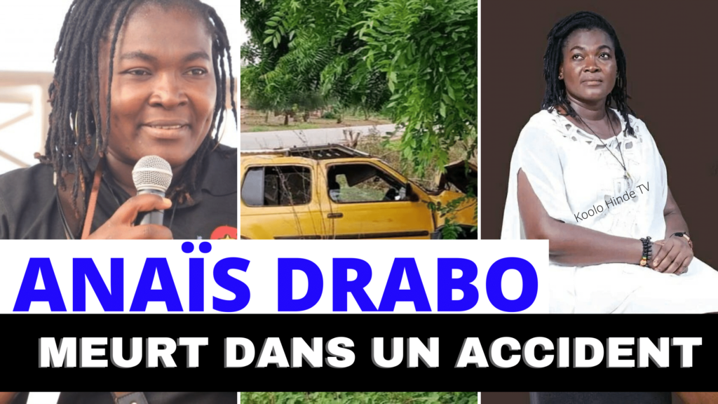 Anaïs Drabo est décédé dans un accident