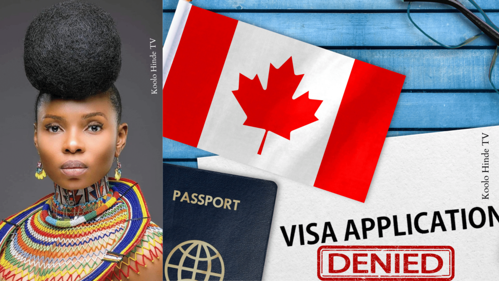 Yemi Alade s'est vu refuser un visa pour le Canada