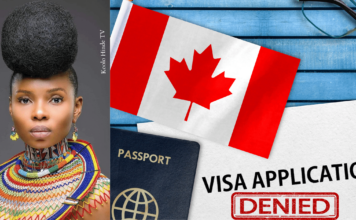 Yemi Alade s'est vu refuser un visa pour le Canada