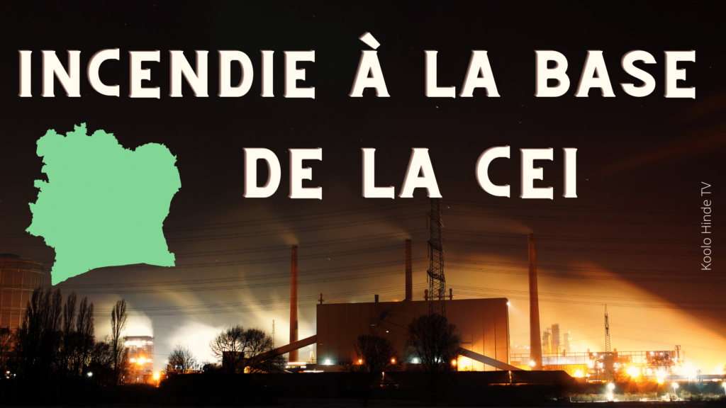incendie de la cei de yopougon
