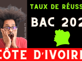 pourcentage bac 2022 côté d'ivoire