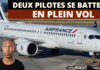 Deux pilotes d'Air France se battent en plein vol