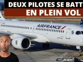 Deux pilotes d'Air France se battent en plein vol