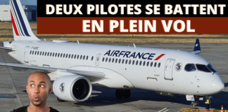 Deux pilotes d'Air France se battent en plein vol