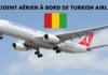 Incident aérien à bord de Turkish Airlines en Guinée