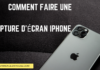 comment faire capture d'écran iphone