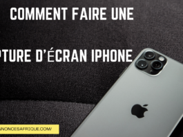 comment faire capture d'écran iphone