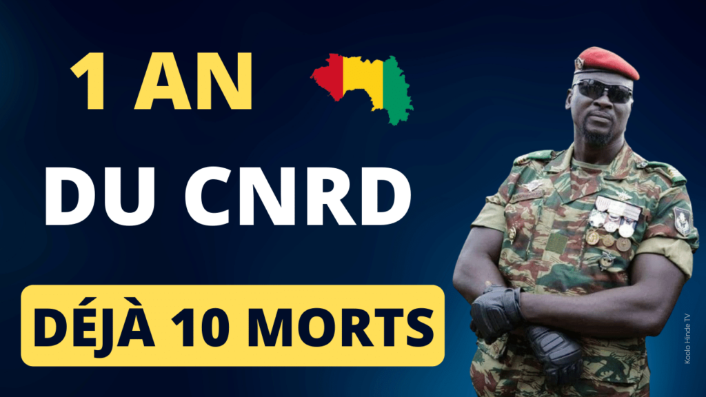 1 an du CNRD déjà dix civils tués par l'armée