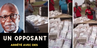 Guy Nzouba arrêté avec des valises d'argent