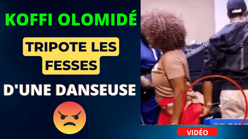 Koffi Olomidé touche les fesses d'une de ses danseuses