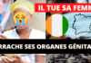 Un homme découpe sa femme et arrache ses organes génitaux