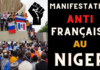 Manifestation antifrançaise au Niger