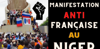 Manifestation antifrançaise au Niger