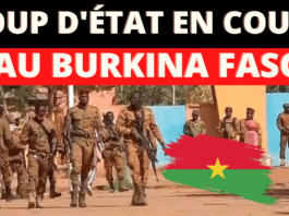 coup d'État en cours au Burkina Faso