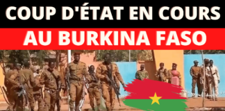 coup d'État en cours au Burkina Faso