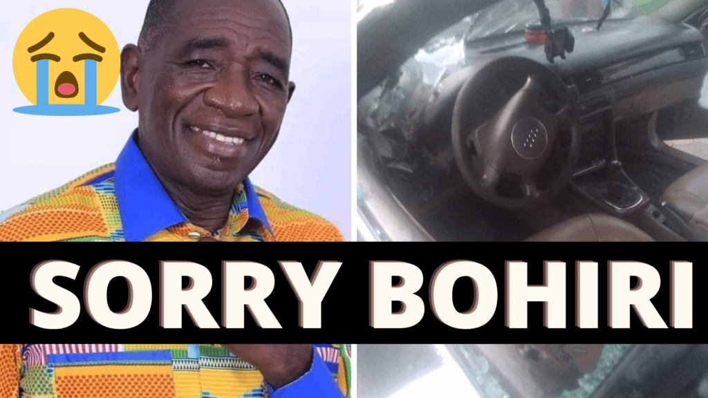 La voiture de Michel Bohiri prend feu