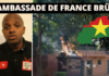 L’ambassade de France au Burkina brûlé