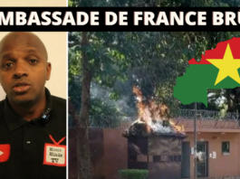 L’ambassade de France au Burkina brûlé