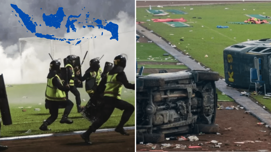 Une bousculade en Indonésie a fait 174 morts lors d'un match de football