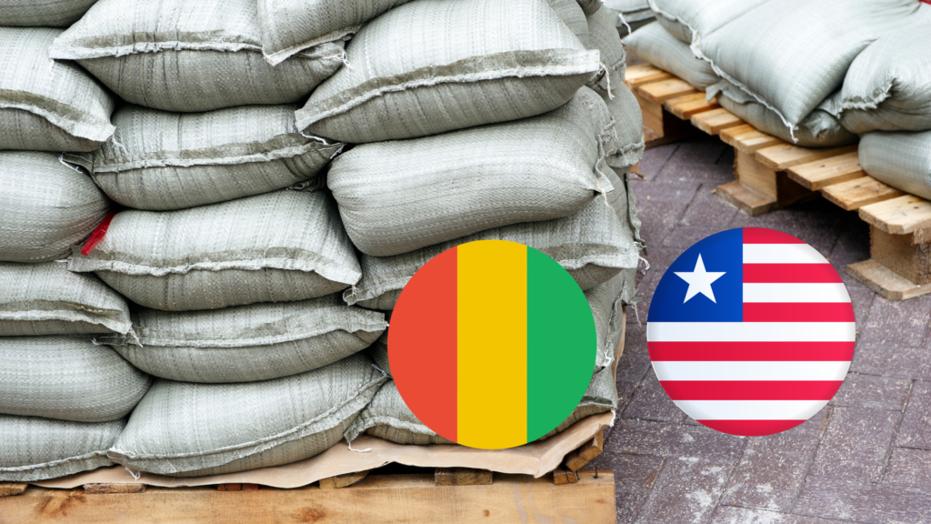 des soldats libériens entre en Guinée pour acheter du riz