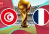 France contre Tunisie en direct