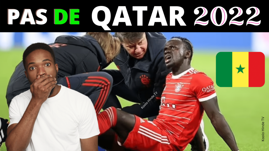 Sadio Mané manquera la Coupe du monde 2022