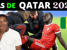 Sadio Mané manquera la Coupe du monde 2022