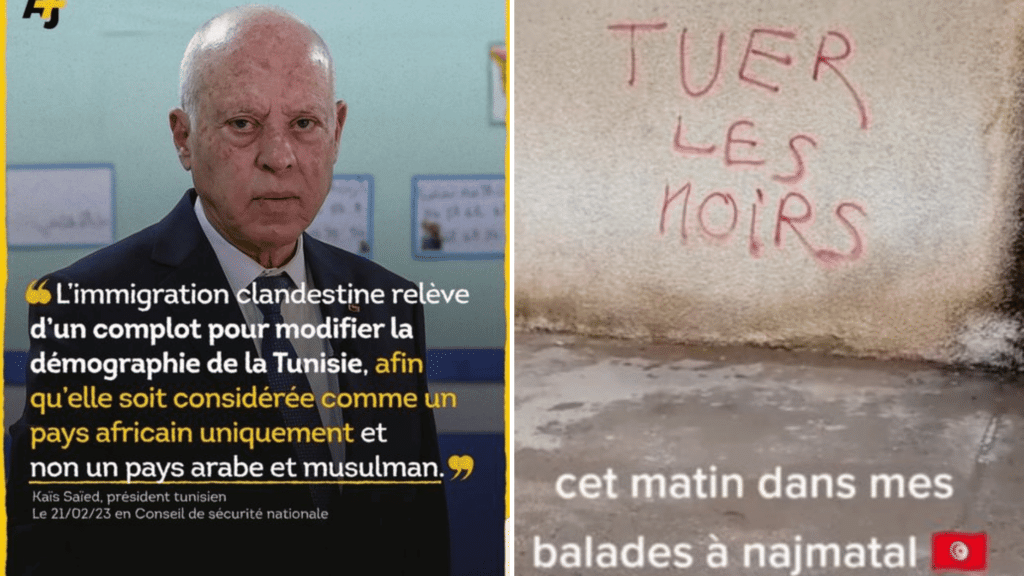 Kais Saied appele à la chasse des immigrées subsahariens