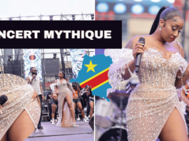 Concert de Pierre Gola et Victoria Kimani au stade des martyrs