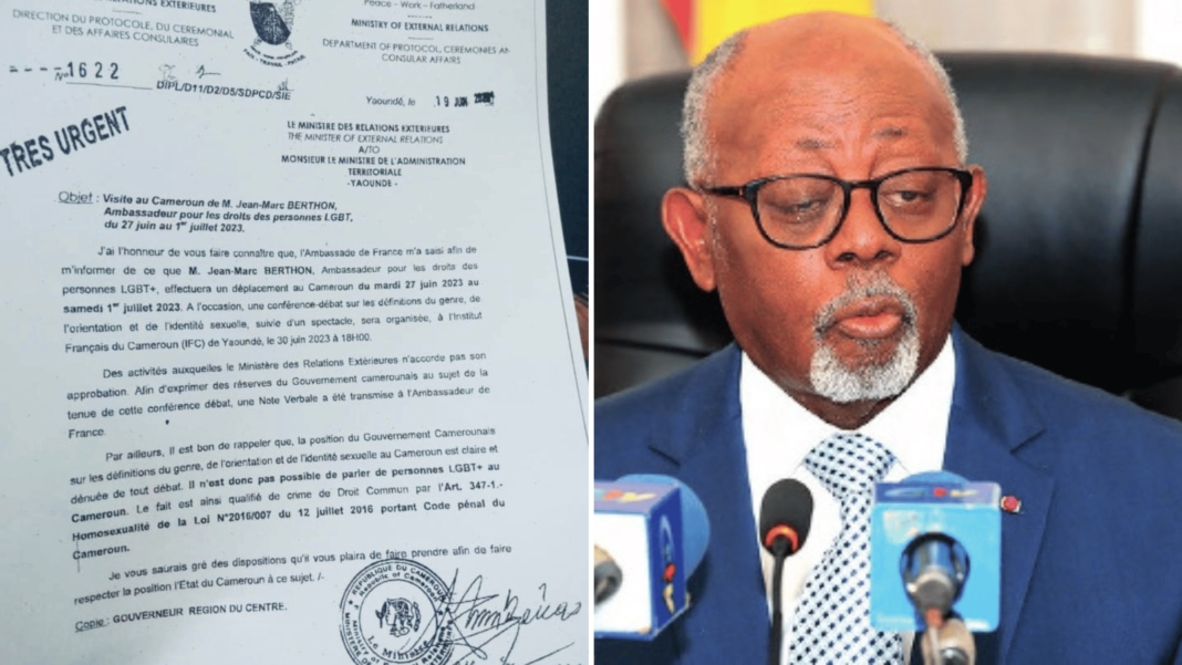 Le Cameroun refuse l’entrée à l’ambassadeur français de la cause LGBT