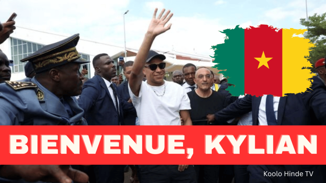 Arrivée de Kylian Mbappé au Cameroun : Un accueil triomphal et des œuvres de charité au programme