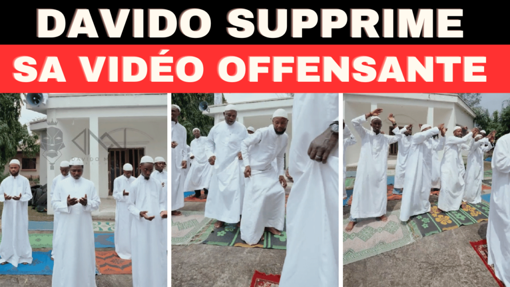 Davido supprime la vidéo offensante sur les musulmans