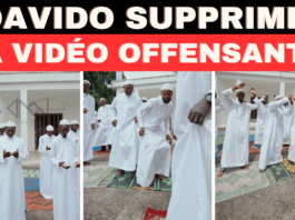 Davido supprime la vidéo offensante sur les musulmans