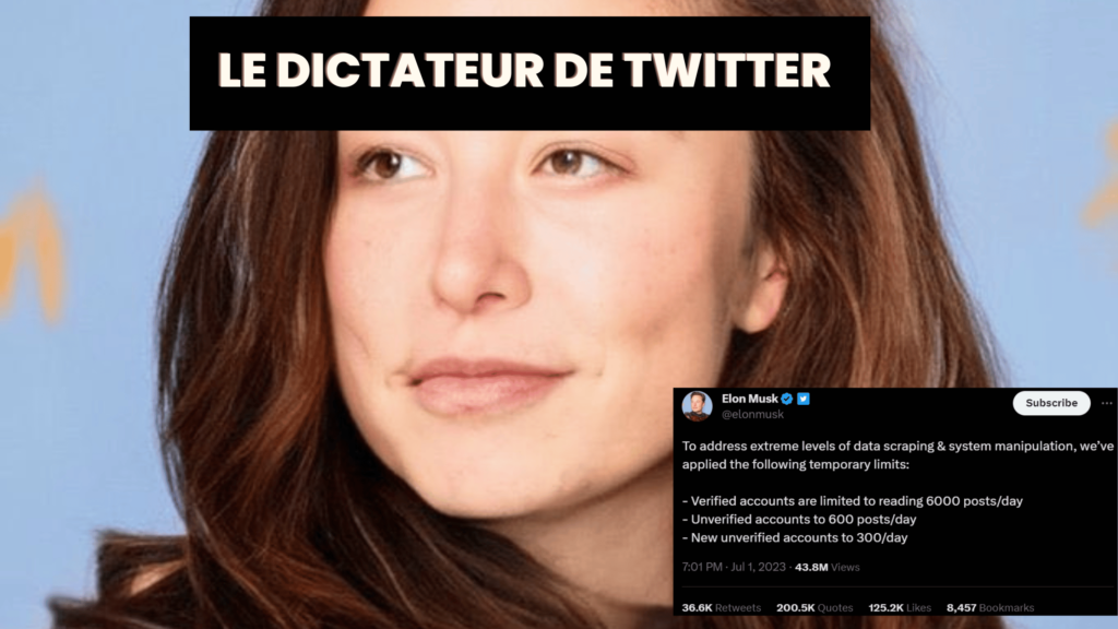 Elon Musk limite la lecture des utilisateurs de Twitter