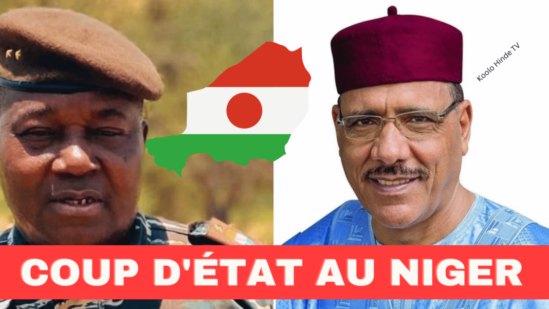 Tentative de coup d'État en cours au Niger: le Président Bazoum Refuse de Démissionner