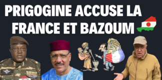 Evgueni Prigogine accuse la France et Mohamed Bazoum