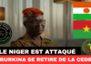 Le Burkina Faso et le Mali envisagent un retrait de la CEDEAO en cas d'opération militaire au Niger.