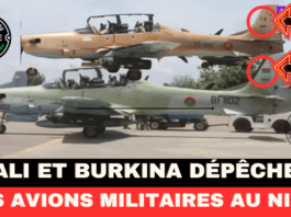 Le Mali et le Burkina Faso dépêchent des avions militaires à Niamey