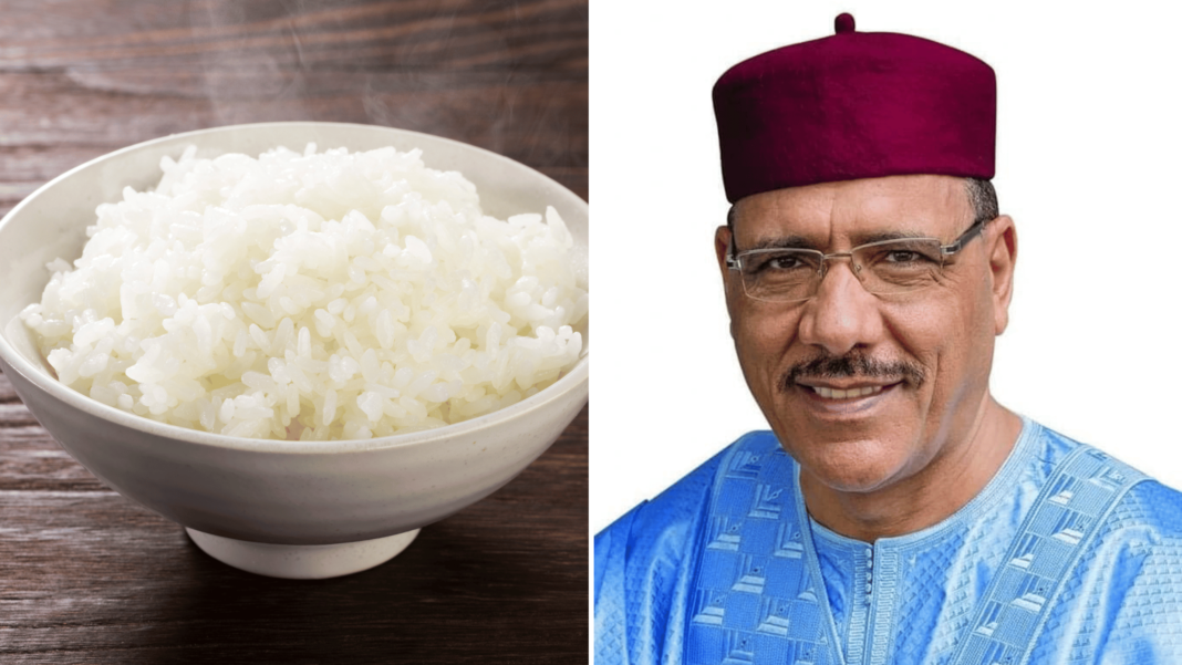 Le Président Renversé Mohamed Bazoum Contraint de Manger du Riz Sec