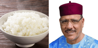 Le Président Renversé Mohamed Bazoum Contraint de Manger du Riz Sec