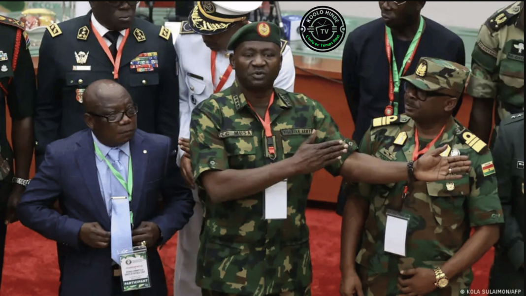 Les chefs militaires de la CEDEAO ont conclu leur réunion d’Accra sur le Niger